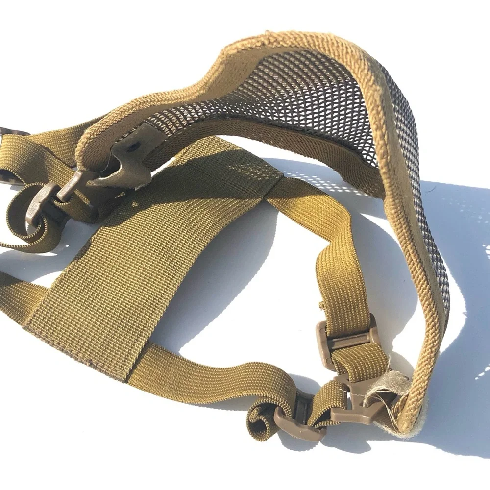 Airsoft Half Face / Throat Mesh Mask